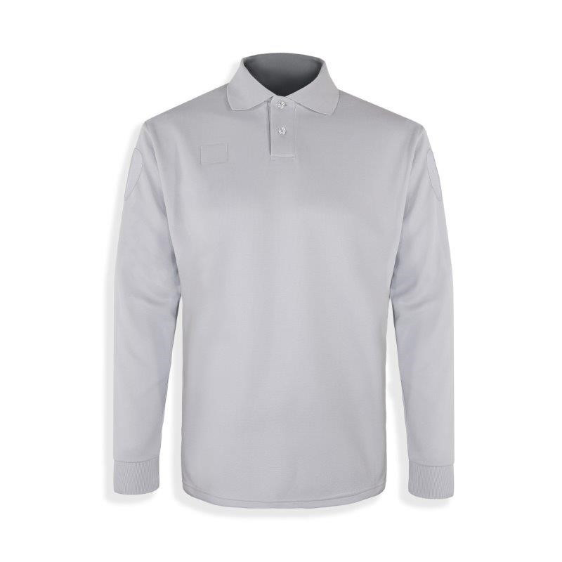 Polo manches longues sans flocage (Homme)