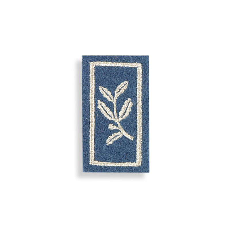 Insigne bonnet Commissaire général CRS (broderie machine)