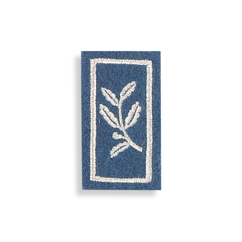Insigne bonnet Commissaire CRS (broderie machine)