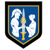 Écu métallique - Commandement de la gendarmerie pour les Réserves et la Jeunesse (CRJ)