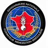 Écusson bordé rond - Formateur Immigration Irrégulière (FRIIR)