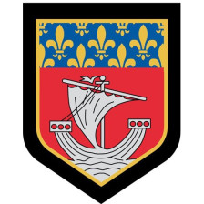 École de Gendarmerie de Dijon - Ecusson Brodé rond
