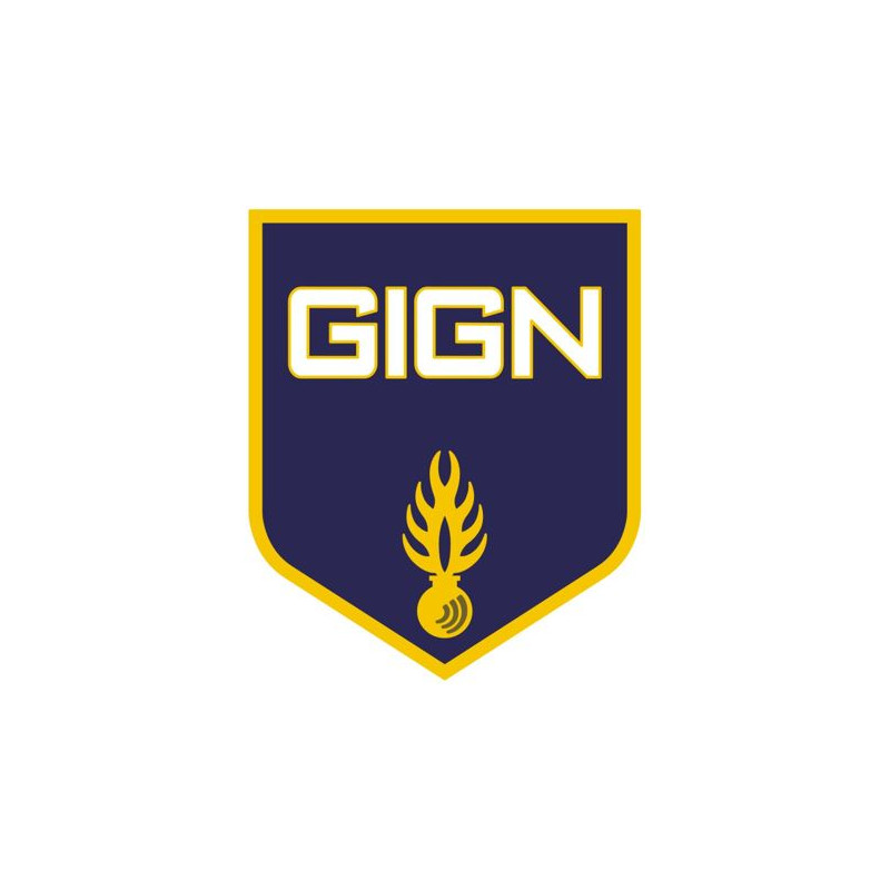 Écu métallique - GIGN
