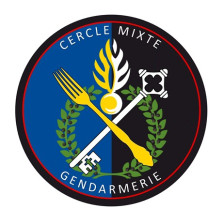 Écusson brodé rond - Cercle...