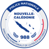 Insigne brodé rond DTPN Nouvelle Calédonie