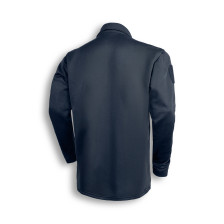 Polo manches longues bleu marine (Homme)