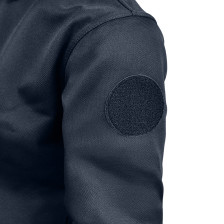 Polo manches longues bleu marine (Homme)