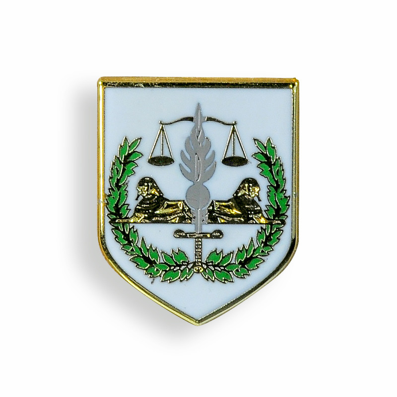 Écu métallique - Inspection Générale de la Gendarmerie Nationale