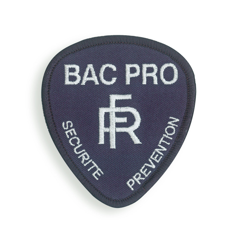 Écusson brodé - BAC PRO