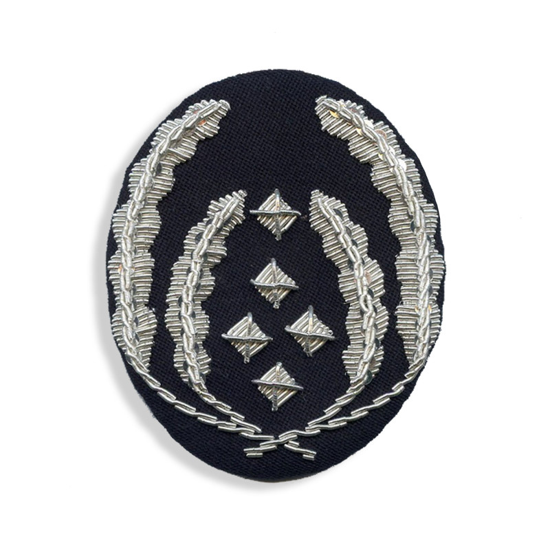 Insigne brodé pour casquette Directeur général (broderie main)