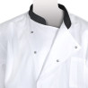 Veste de cuisinier manches courtes