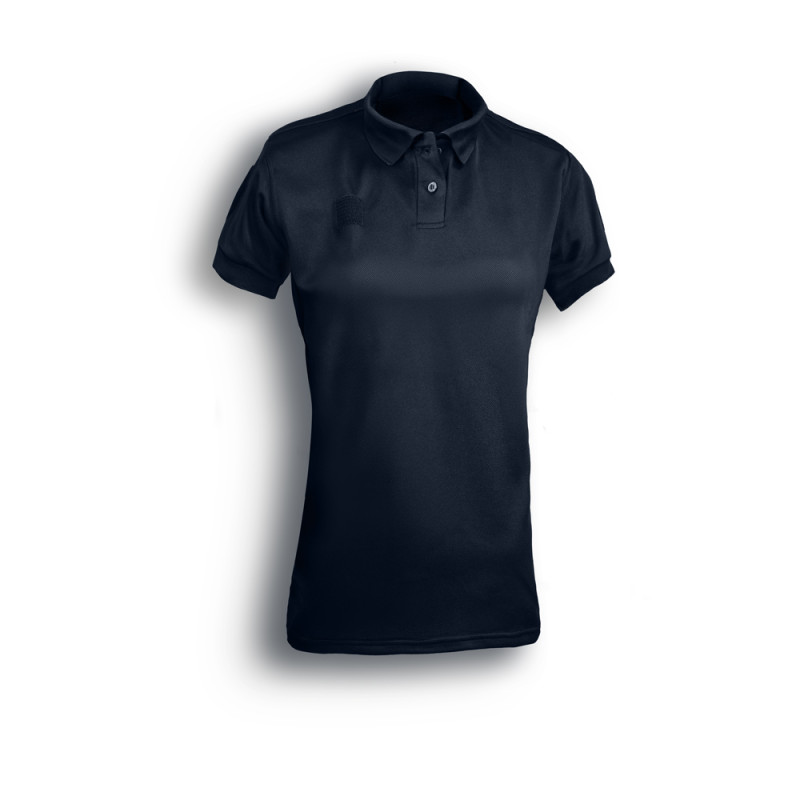 Polo manche courte bleu marine (Femme)