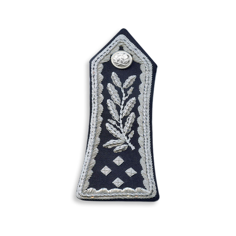 Pattes d'épaules rigides Directeur de service actif SP/PAF (Femme) (broderie main)
