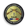 Insigne brodé Responsable Armes Munitions CRS (RAM CRS)