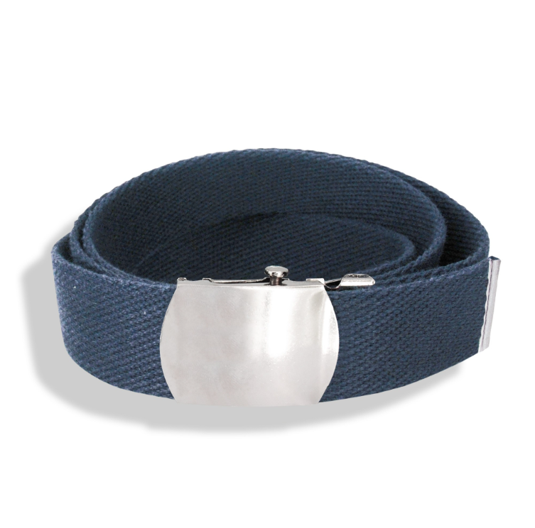 Ceinture tressee 150 cm Bleu