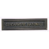 Agrafe pour médaille Gendarmerie nationale Vieil argent