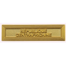 Agrafe pour médaille République Centrafricaine Or