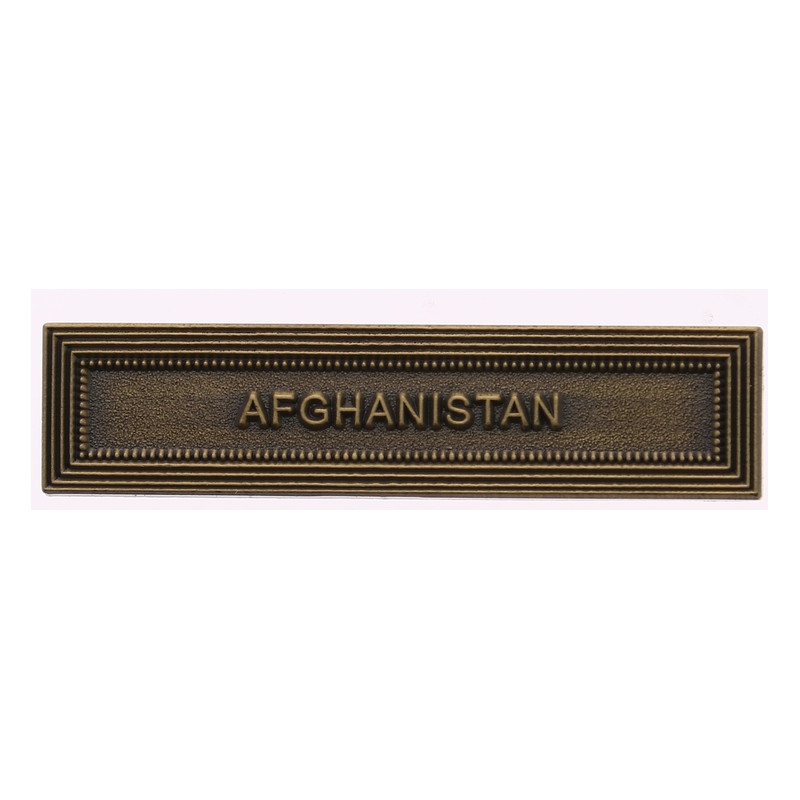 Agrafe pour médaille Afghanistan Bronze