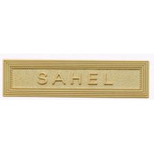 Agrafe pour médaille Sahel...