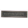 Agrafe pour médaille Aviation légère Vieil argent