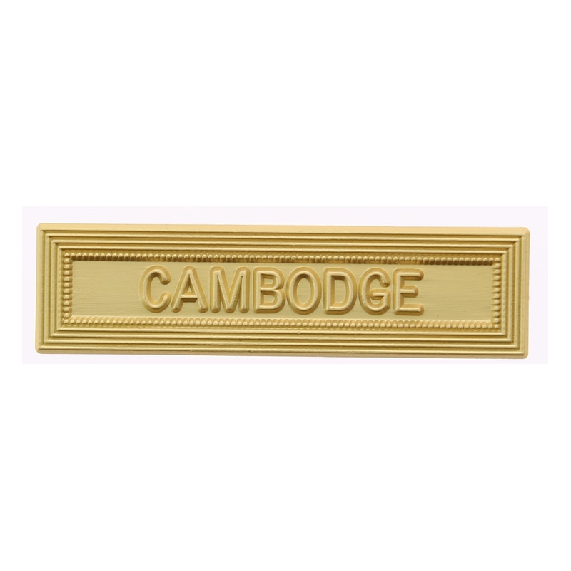 Agrafe pour médaille Cambodge Or
