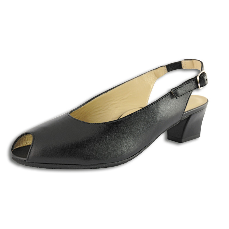Escarpin noir été