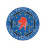 Écusson brodé rond - Office Central de Lutte contre le Travail Illégal (OCLTI)