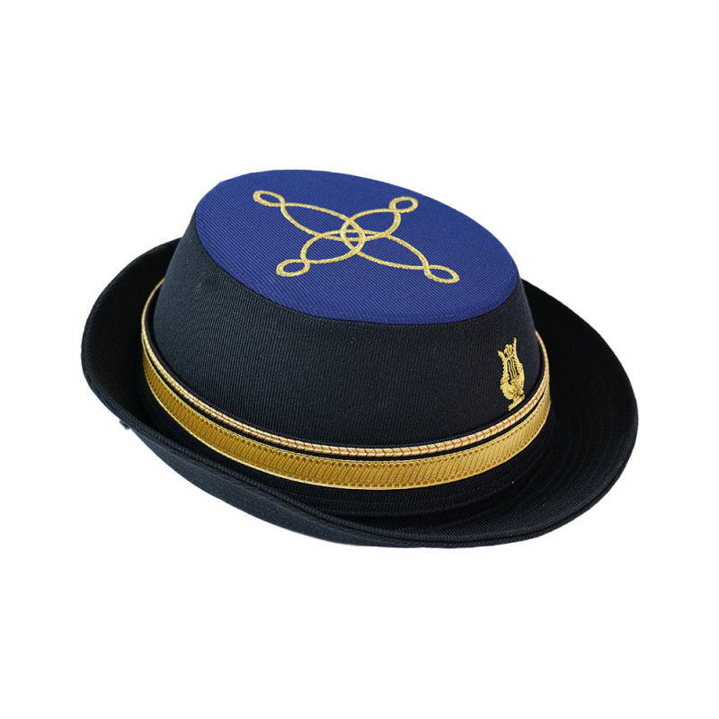 Postillon brodé main - GM ou GR Musicien - Adjudant chef