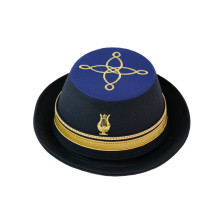 Postillon brodé main - GM ou GR Musicien - Adjudant chef
