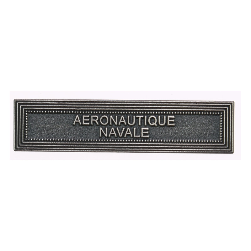 Agrafe pour barrette Aéronautique navale Vieil argent