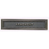 Agrafe pour médaille Armement Vieil argent