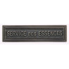 Agrafe pour médaille Service des essences Vieil argent