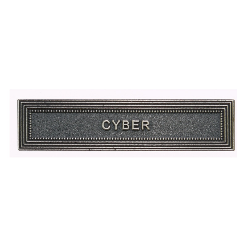 Agrafe pour barrette Cyber Vieil argent