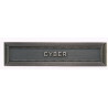 Agrafe pour barrette Cyber Vieil argent