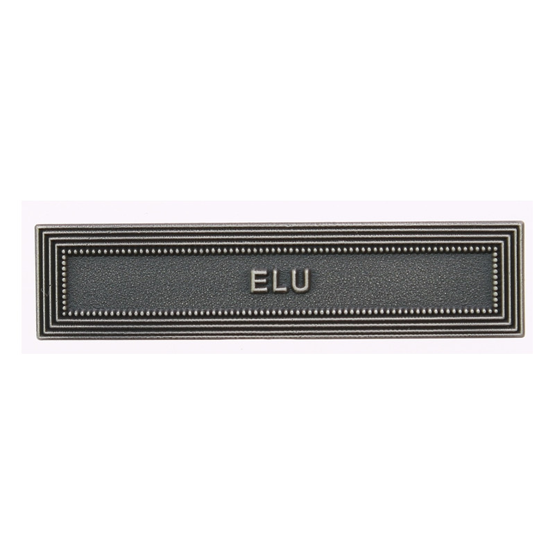 Agrafe pour barrette Élu Vieil argent