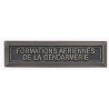 Agrafe pour barrette Formations aériennes de la gendarmerie Vieil argent
