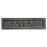 Agrafe pour barrette Gendarmerie de l'armement Vieil argent