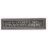Agrafe pour barrette Gendarmerie des transports aériens Vieil argent