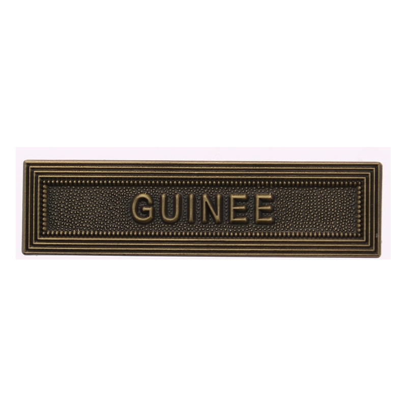 Agrafe pour barrette Guinée Bronze