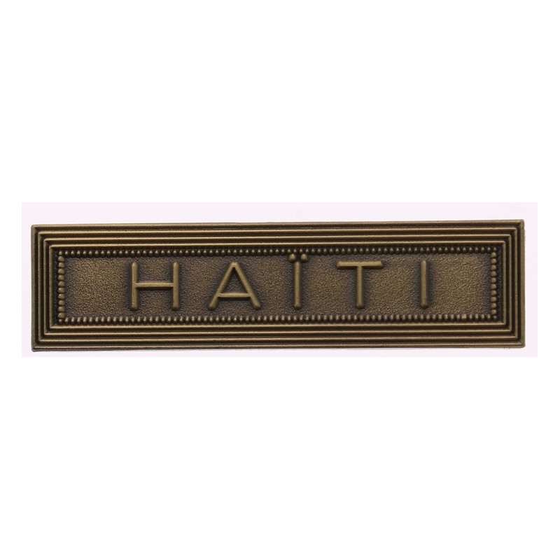 Agrafe pour barrette Haïti Bronze
