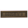 Agrafe pour barrette Haïti Bronze