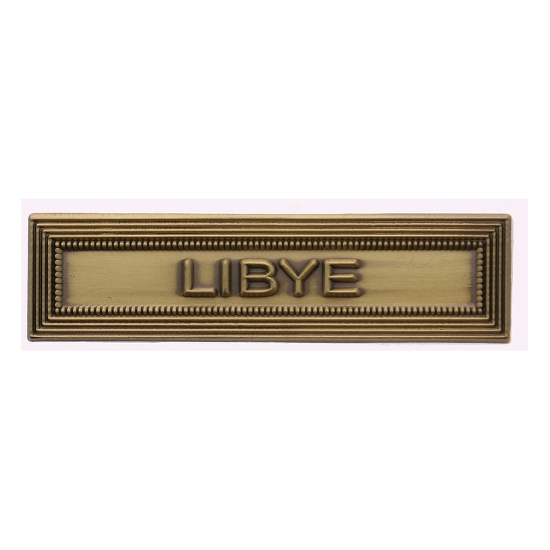 Agrafe pour barrette Libye Bronze