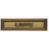 Agrafe pour barrette Libye Bronze