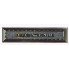 Agrafe pour barrette Police...