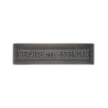 Agrafe pour barrette Service des essences Vieil argent