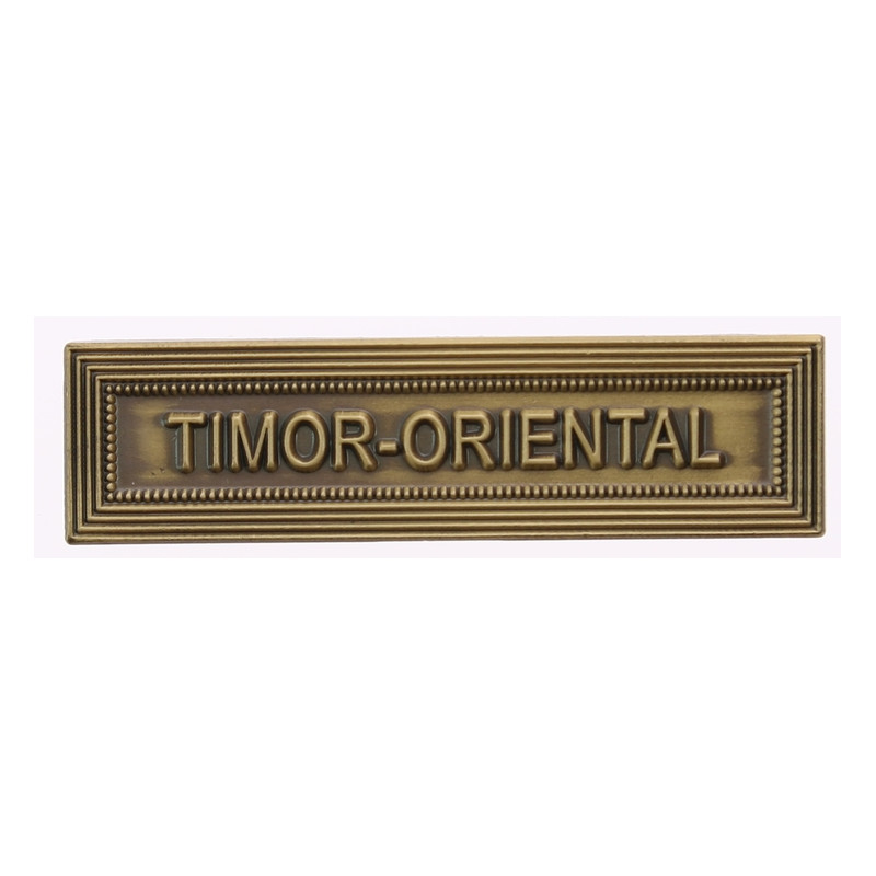 Agrafe pour barrette Timor-Oriental Bronze