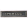 Agrafe pour barrette Transmissions Vieil argent