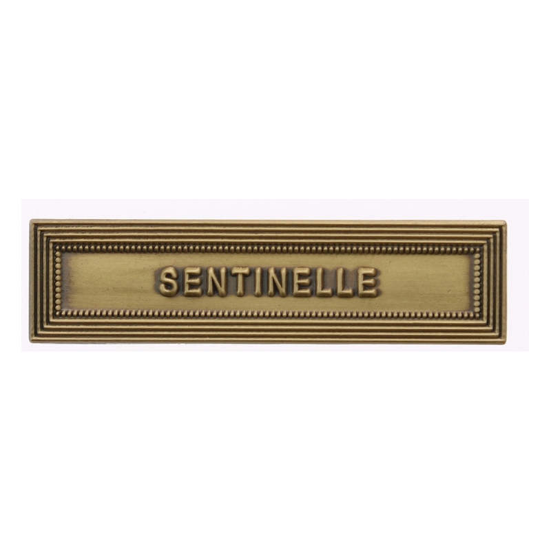 Agrafe pour barrette Sentinelle Bronze