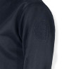Polo manches longues bleu marine (Femme)