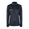 Polo manches longues bleu marine (Femme)